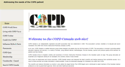 Desktop Screenshot of copdcanada.info